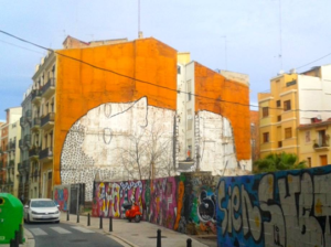 Grafiti fachada