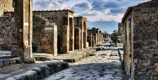 portada audioguía Pompeya Italia