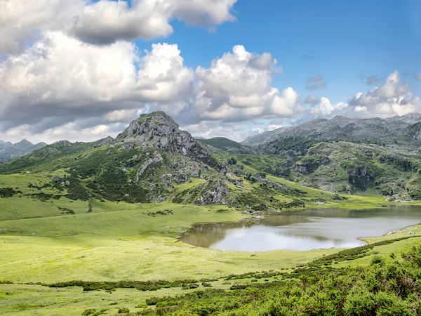 portada audioguía en español Lagos de Covadonga, Asturias, España